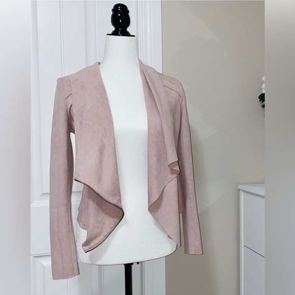 Nordstrom Suede Waterfall Jacket - Picture 2 of 3